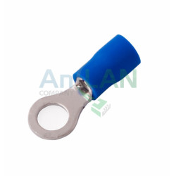 REXANT 08-0034 НАКОНЕЧНИК КОЛЬЦЕВОЙ изолированный (НКИ D5.3мм) 1.5-2.5кв.мм (VR2-5)