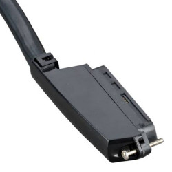 Hyperline PC-TELCO-M9F9-2M Патч-корд TELCO(папа/90) - TELCO(мама/90), категория 3, 25 пар, 2м, черный