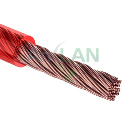 REXANT 01-7023 Кабель силовой Power Cable 1х16кв.мм, красный, 50м., d 8,5 мм.