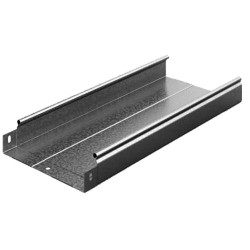 OSTEC ЛНМЗТ(М)-200х50пр Металлический лоток неперфорированный 200х50х2500