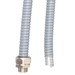 DKC / ДКС 6071-027N Металлорукав DN 26мм в ПВХ изоляции, Dвн 26,5 мм, Dнар 31,5, (цена за 1 м, упаковка 25 м), цвет чёрный