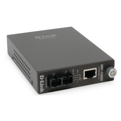 D-Link DMC-1530SC Медиаконвертер с 1 портом 10/100Base-TX и 1 портом 100Base-FX с разъемом SC для одномодового оптического кабеля (до 30 км)