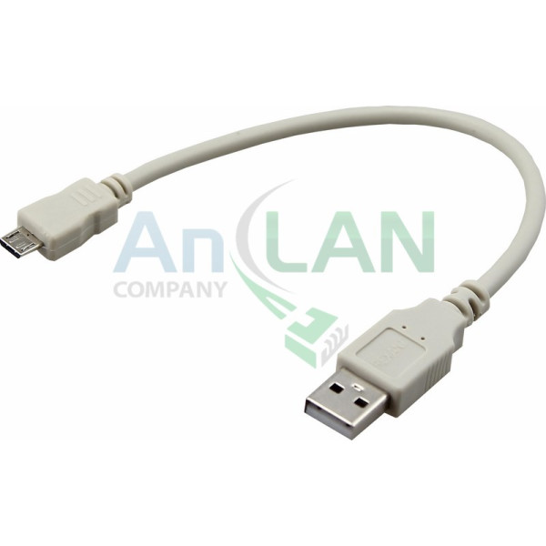 REXANT 18-1162 Шнур micro USB (male) - USB-A (male) 0.2M