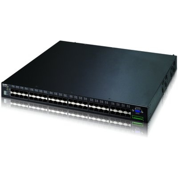 ZyXEL XGS4700-48F Коммутатор L3+ Gigabit Ethernet с 48 SFP-слотами и 2 слотами расширения 10G