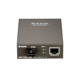 D-Link DMC-F20SC-BXU WDM медиаконвертер с 1 портом 10/100Base-TX и 1 портом 100Base-FX с разъемом SC (ТХ: 1310 нм, RX: 1550 нм) для одномодового оптического кабеля (до 20 км)