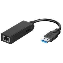 D-Link DUB-1312 Сетевой адаптер с 1 портом 10/100/1000Base-T для шины USB 3.0