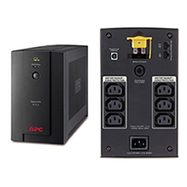 APC BX950UI Back-UPS Источник бесперебойного питания на 950VA/480W, 230V, AVR, 6x IEC 320 C13 (батарейное резервное питание)