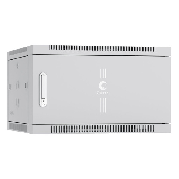 Cabeus SH-05F-6U60/35m Шкаф телекоммуникационный настенный 19 6U 600x350x368mm (ШхГхВ) дверь металл