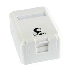 Cabeus MB-1 Корпус внешней настенной розетки на 1 Keystone
