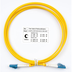 Cabeus FOP(d)-9-LC-LC-2m Шнур оптический duplex LC-LC 9/125 sm 2м LSZH