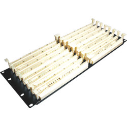 Hyperline 110C-19-400P-4U 400 парная кросс-панель 110 типа, 19