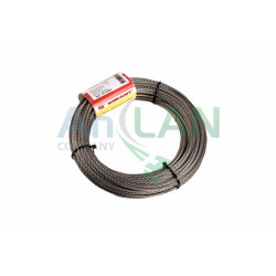 REXANT 09-5504 Трос нержавеющий d=4мм, моток 20 метров