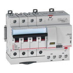 LEGRAND 407921 Автоматический выключатель, серия DX3, С2A, 10kA, 4-полюсный