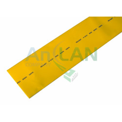 REXANT 25-0002 50.0 / 25.0 мм 1м термоусадка желтая