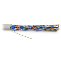 Hyperline UUTP48-C5-S24-IN-PVC-GY (UTP48-C5-SOLID-INDOOR) Кабель витая пара, неэкранированная U/UTP, категория 5, 48 пар (4 пары (24 AWG)х12), одножильный (solid), PVC, -20°C - +60°C, серыйКабель неэкранированная витая пара (UTP), 12/16/24/48/100 п..