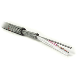 Hyperline FUTP100-C5E-S24-IN-PVC-GY (FTP100-C5e-SOLID-INDOOR) Кабель витая пара, экранированная F/UTP, категория 5e, 100 пар (4 пары (24 AWG)х25), одножильный (solid), каждый 4х парник в фольге, PVC, -20°С - +60°С, серыйКабель витая пара экранирова..
