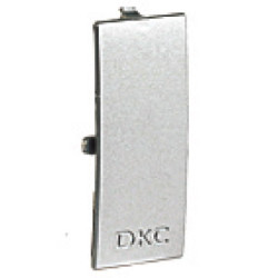 DKC / ДКС 09504G In-liner Aero Накладка на стык фронтальная 60 мм, цвет серый металлик, RAL 9006