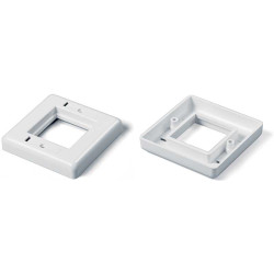 Hyperline FP-M45-2-WH Лицевая панель 80х80мм для модулей 45x45 (аналогов Mosaic)
Лицевые панели, французский стандарт