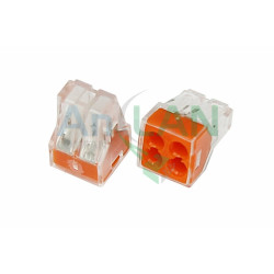 REXANT 07-3240 Электромонтажные экспресс-клеммы 773-324 (4*2.5кв.мм)