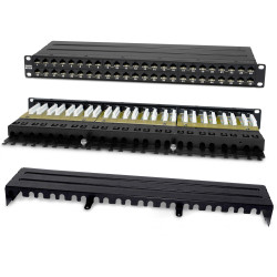Hyperline PPHD-19-48-8P8C-C6A-110D Патч-панель высокой плотности 19