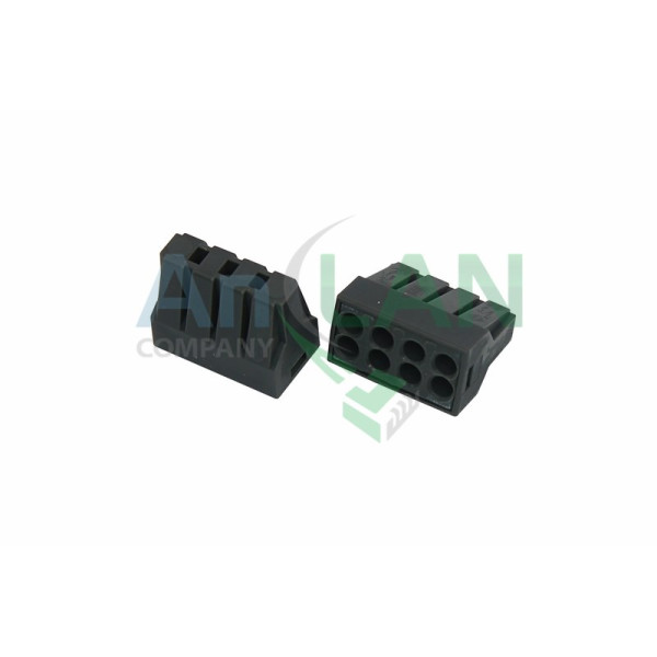 REXANT 07-3080 Электромонтажные экспресс-клеммы 773-308 (8*2.5кв.мм с пастой)