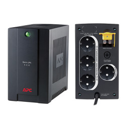 APC BC500-RS Источник бесперебойного питания Back-UPS 500VA на 300 Вт/500 В·А, 4 розетки Schuko CEE 7, 230 В