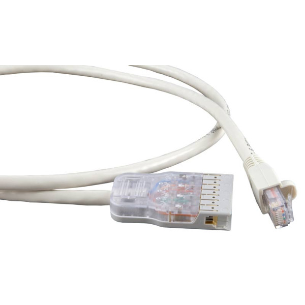 Hyperline PC-110-RJ45-4P-C6-2M-GY Патч-корд 110 тип- RJ-45, 4 пары, Cat.6, 2 м