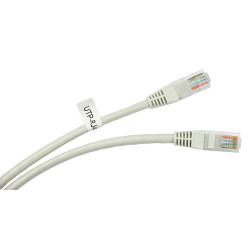 Cabeus PC-UTP-RJ45-Cat.5e-15m Патч-корд UTP, категория 5e, 15 м, неэкранированный, серый
