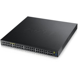 ZyXEL GS3700-48HP Управляемый High Power PoE-коммутатор L2+ Gigabit Ethernet с 48 разъемами RJ-45 и 4 SFP-слотами