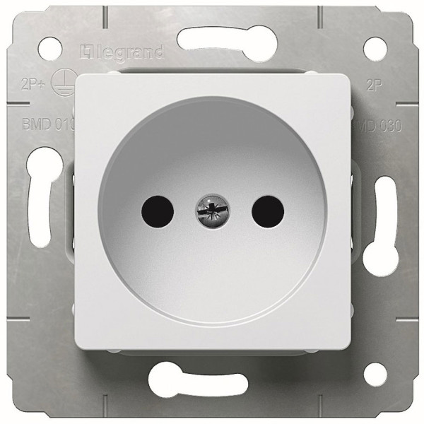 Купить LEGRAND 773616 Розетка 2K, 16А, 250В, белая, Cariva LEGRAND 773616 Розетка 2K, 16А, 250В, белая, Cariva