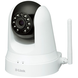 D-Link DCS-5020L Беспроводная облачная сетевая камера с приводом наклона/поворота, возможностью ночной съемки и режимом повторителя