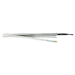 Hyperline FUTP24-C5E-S24-IN-PVC-GY (FTP24-C5e-SOLID-INDOOR) Кабель витая пара F/UTP, категория 5e, 24 пары(4 пары(24 AWG)х6), одножильный(solid), центральный силовой элемент, каждый 4-х парник: экран - фольга и PVC оболочка, PVC, -20°С-+60°С, серый..