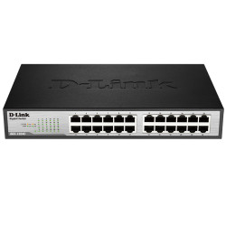 D-Link DGS-1024C/A1A Неуправляемый коммутатор с 24 портами 10/100/1000Base-T и функцией энергосбережения