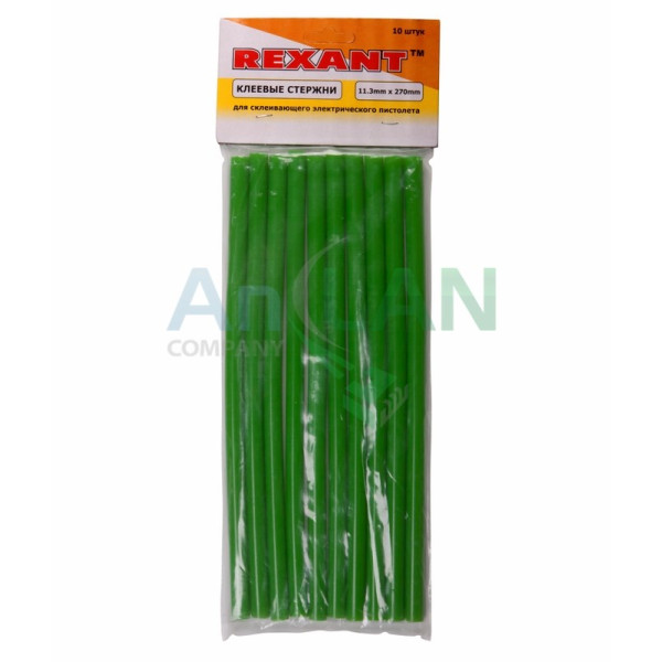 REXANT 09-1202 Клеевой стержень d=11.3мм L=270мм Зеленый