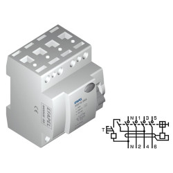 Efapel 55263 4BC УЗО RCCB, 4P-30mА-АС-63А