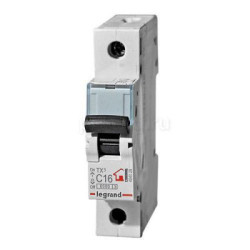 LEGRAND 404028 (604805) Автоматический выключатель, серия TX3, С16A, 1-полюсный