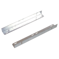 Комплект уголков опорных (направляющие) для настенных шкафов, глубина 390 мм, нагрузка до 50 кг.