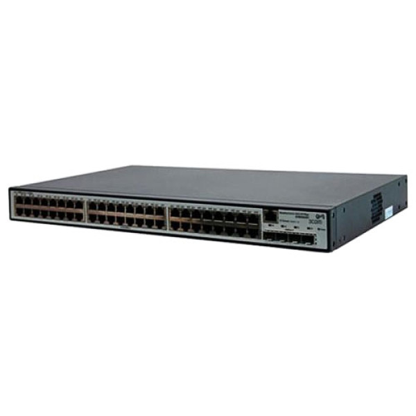 HP JE009A#ABB Коммутатор 1910-48G (48 ports 10/100/1000 RJ-45 + 4xSFP Web, стекируемый 19') (замена 3CRBSG5293)