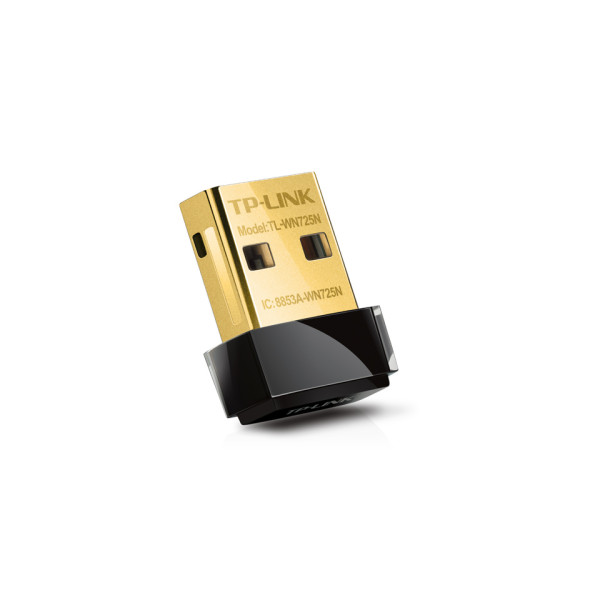 TP-Link TL-WN725N Беспроводной Nano сетевой USB-адаптер серии N, скорость до 150 Мбит/с