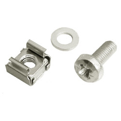 ZPAS WZ-1951-44-02-000 Винт М6, квадратная гайка М6, шайба 6.4 (20 шт) (PZ-1951-44-02-000) (1951-44-2-2)