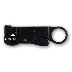 Hyperline HT-312B Инструмент для зачистки коаксиального кабеля RG-58,59,62