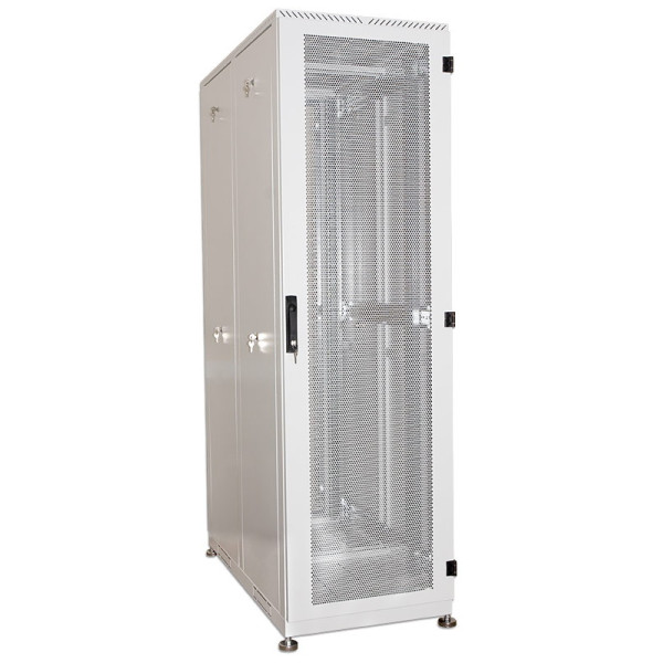 Шкаф серверный напольный 45U (800x1200) дверь перфорированная 2 шт.Шкафы серверные напольные серии ШТК-С