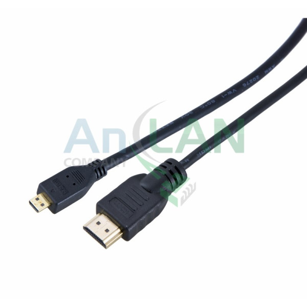 REXANT 17-6103 Шнур HDMI - micro HDMI gold 1.5М