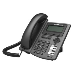 D-Link DPH-150SE IP-телефон с 1 WAN-портом 10/100Base-TX , 1 LAN-портом 10/100Base-TX и поддержкой PoE