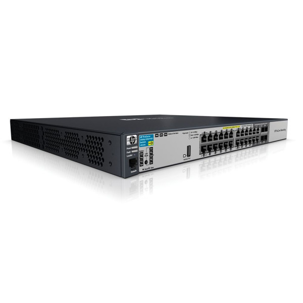 HP J9299A#ABB 2520-24G-PoE Коммутатор (20 ports 10/100/1000 PoE + 4 10/100/1000 PoE or 4 SFP, Managed, Layer 2, Stackable 19') (repl. for JF846A)