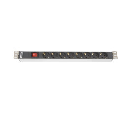 Hyperline SHT19-8SH-S-IEC Блок розеток для 19