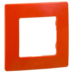 LEGRAND 672531 Рамка 1 пост, красная, ETIKA