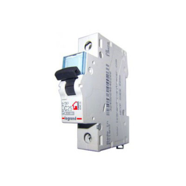LEGRAND 404030 (604807) Автоматический выключатель, серия TX3, С25A, 1-полюсный