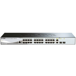 D-Link DES-1210-26/ME/B1A Управляемый коммутатор 2 уровня с 24 портами 10/100Base-TX и 2 комбо-портами 100/1000Base-T/SFP
