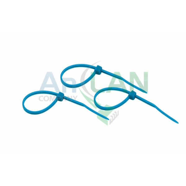 REXANT 07-0105-25 Хомут nylon 100 х 2.5 мм 25шт синий